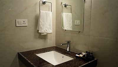 Deluxe Room Interior - Bed Setup